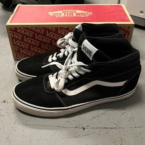 New Vans Old Skool Hi Black Size Men’s 12